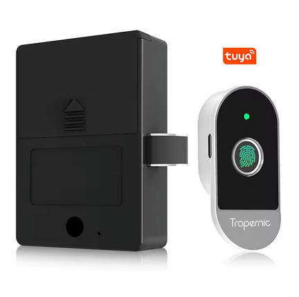 Keyless Electric Fingerprint Cabinet Drawer Lock RFID 13.56MHz IC Cabinet Lock Unlock Intelligent Keyless Sensor Lock Easy To In