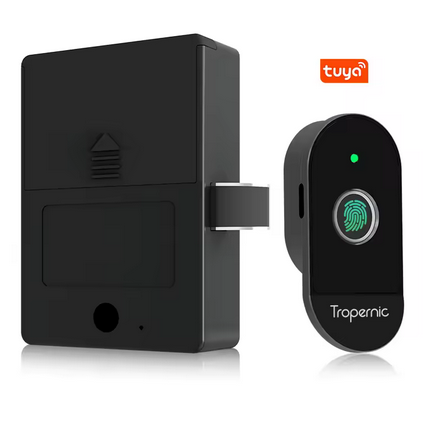 Keyless Electric Fingerprint Cabinet Drawer Lock RFID 13.56MHz IC Cabinet Lock Unlock Intelligent Keyless Sensor Lock Easy To In